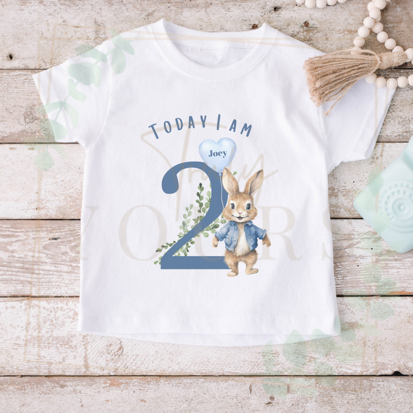 Blue Flopsy Birthday T-Shirt