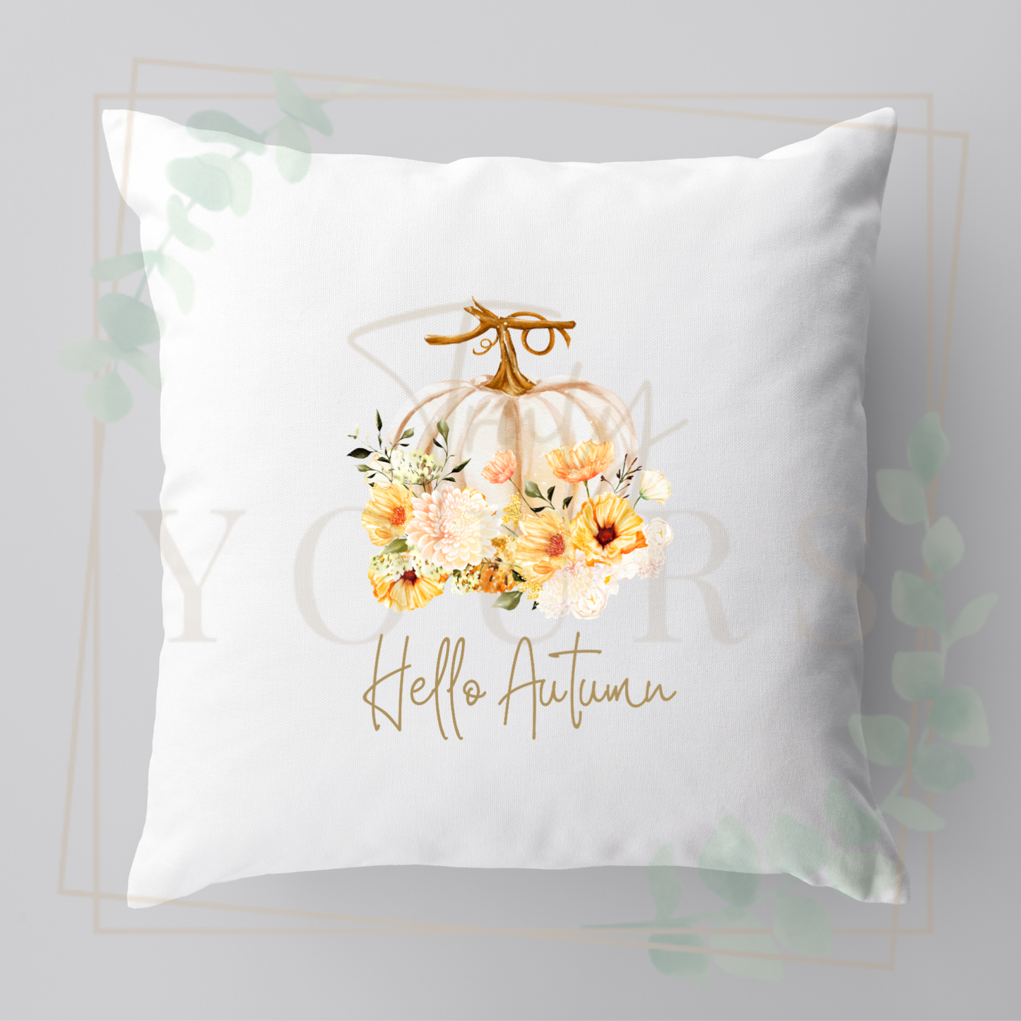 Hello Autumn Cushion