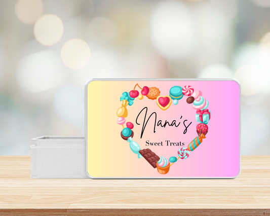 Personalised Sweet Treats Tin