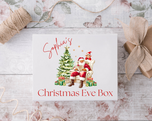 Santa and Elf Christmas Eve Box