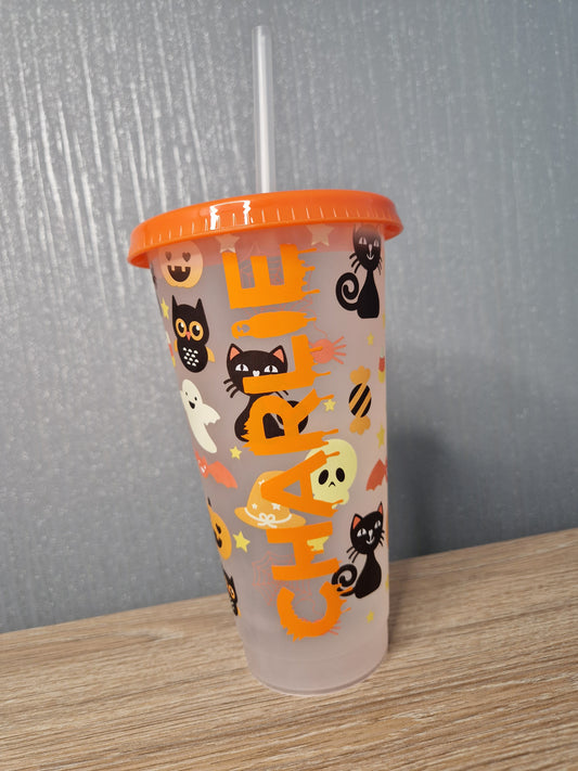 Halloween Colour Changing Cold Cup