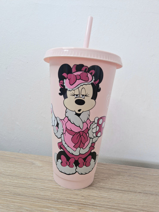 Tired Minnie Cold Cup