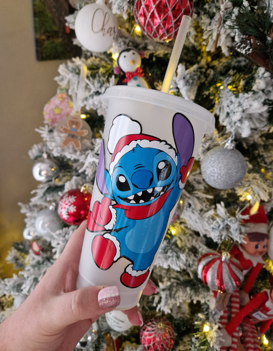 Christmas Stitch Cold Cup