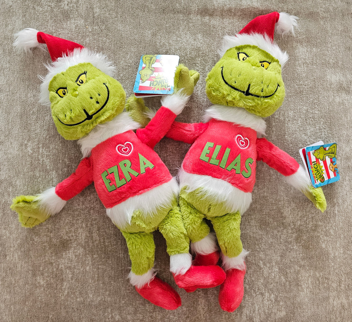 Personalised Grinch Plush