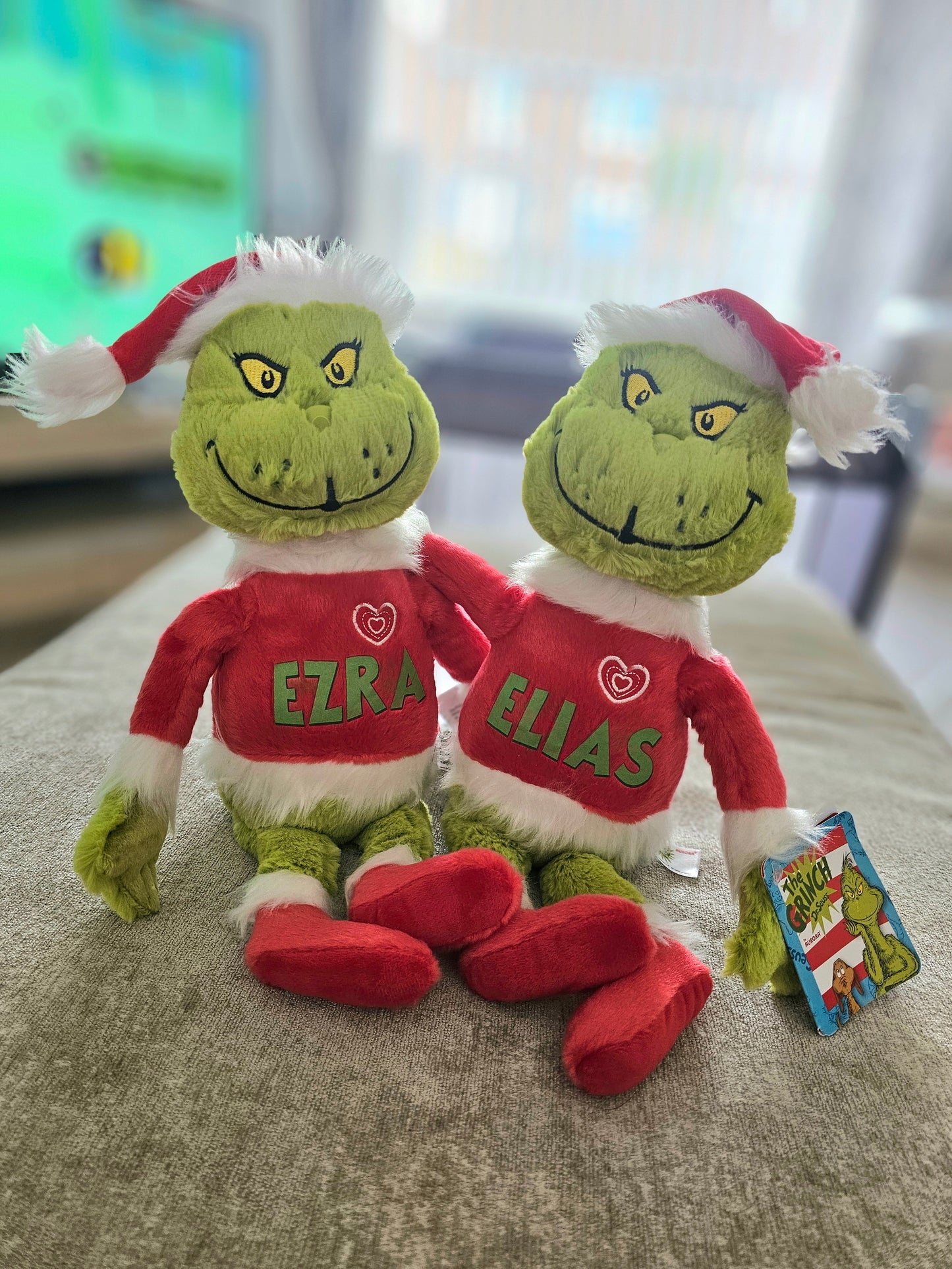 Personalised Grinch Plush