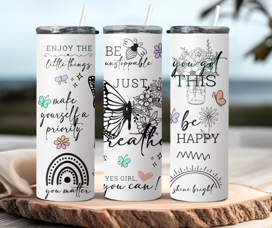 Motivational 20oz Tumblers