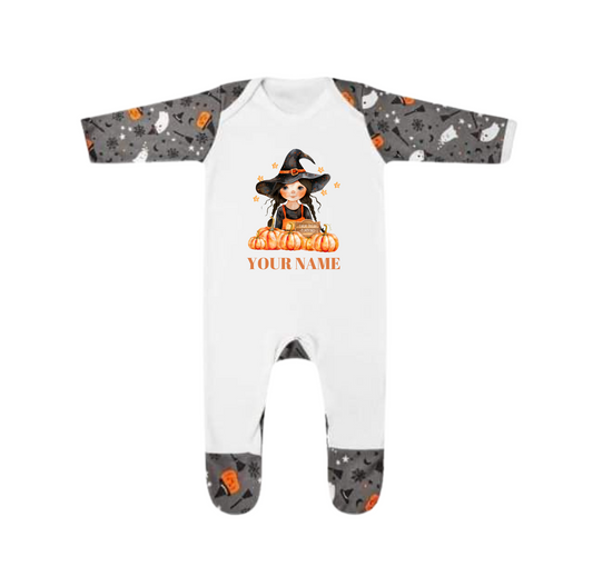 Witches & Pumpkins Sleepsuit