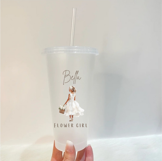 Flower Girl Cold Cup