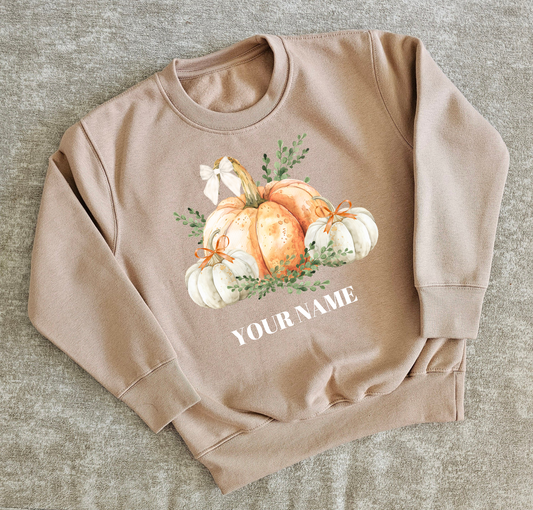 Neutral Pumpkin Sweatshirt