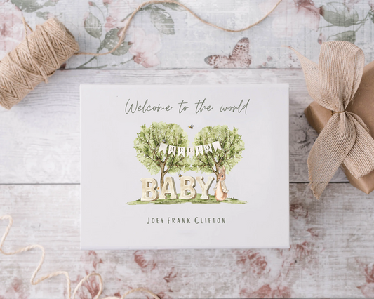 Welcome to the World Baby Gift Box