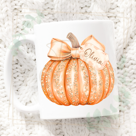 Orange Pumpkin Mug