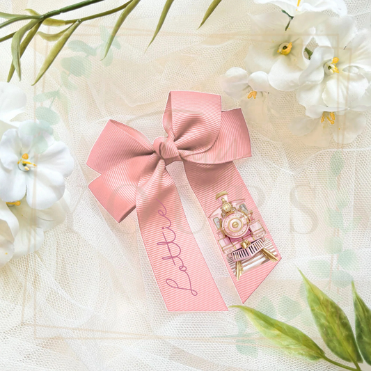 Christmas Train Hair Bow