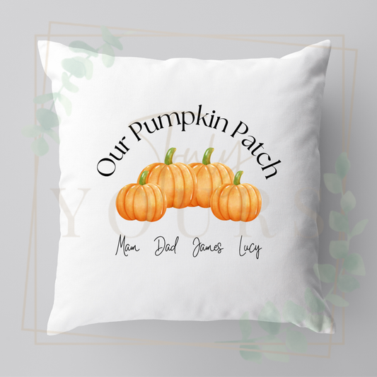 Our Pumpkin Patch Cushion