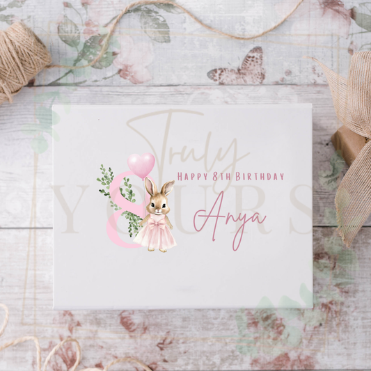 Pink Flopsy Birthday Gift Box