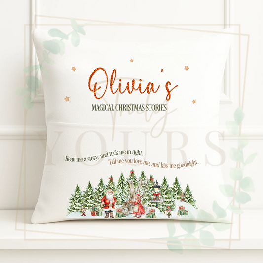 Santa Pocket Cushion