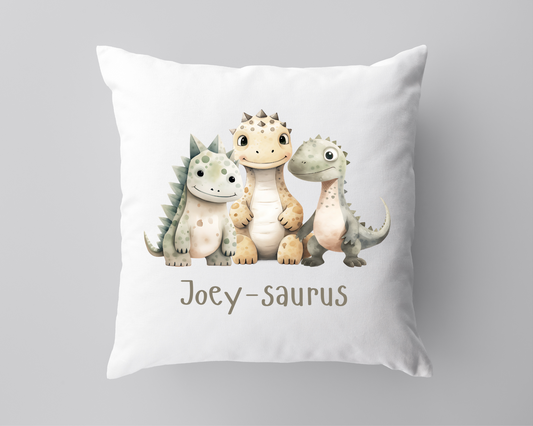 Dinosaur Name-saurus Cushion