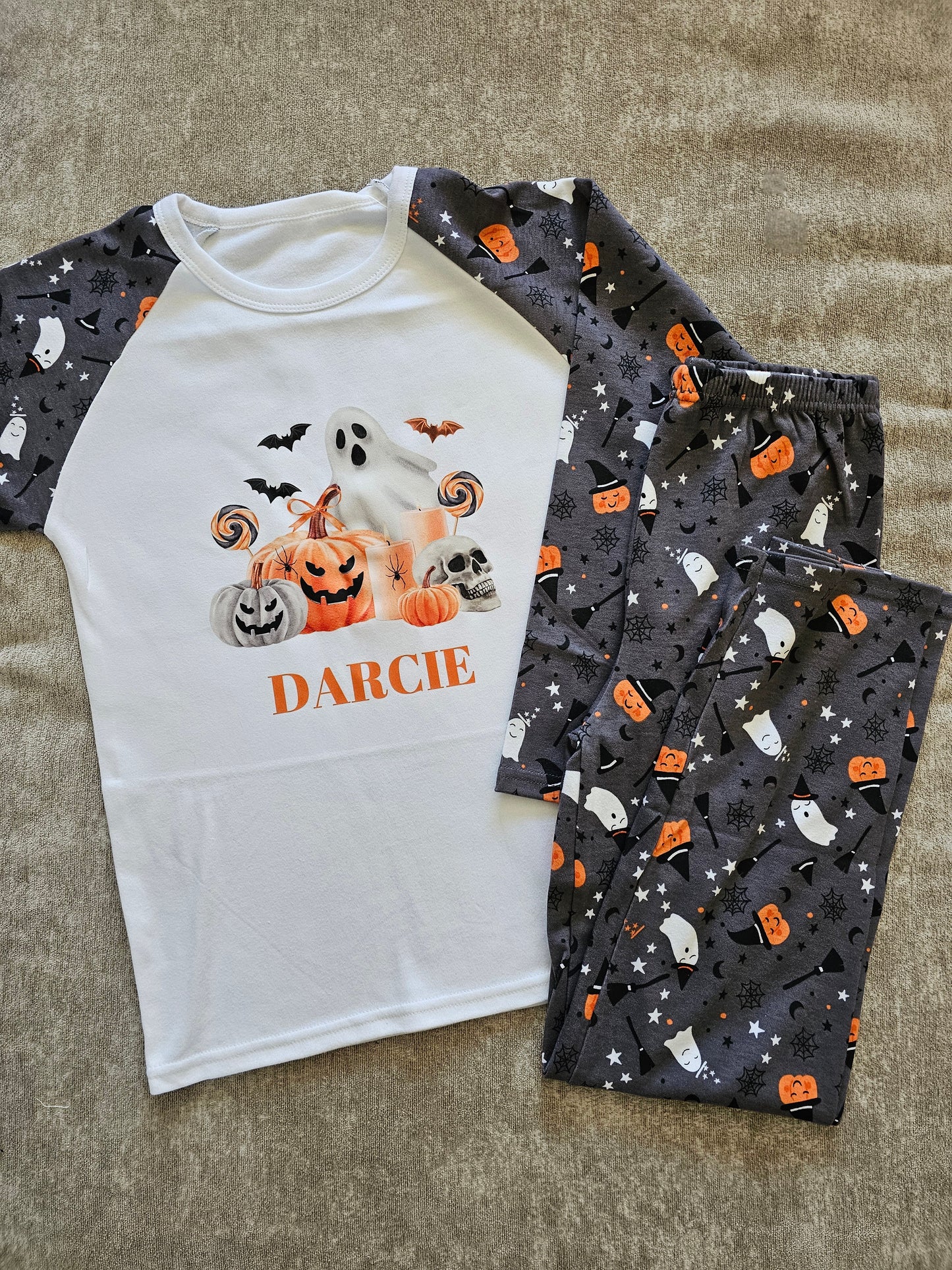 Ghost & Pumpkins PJs