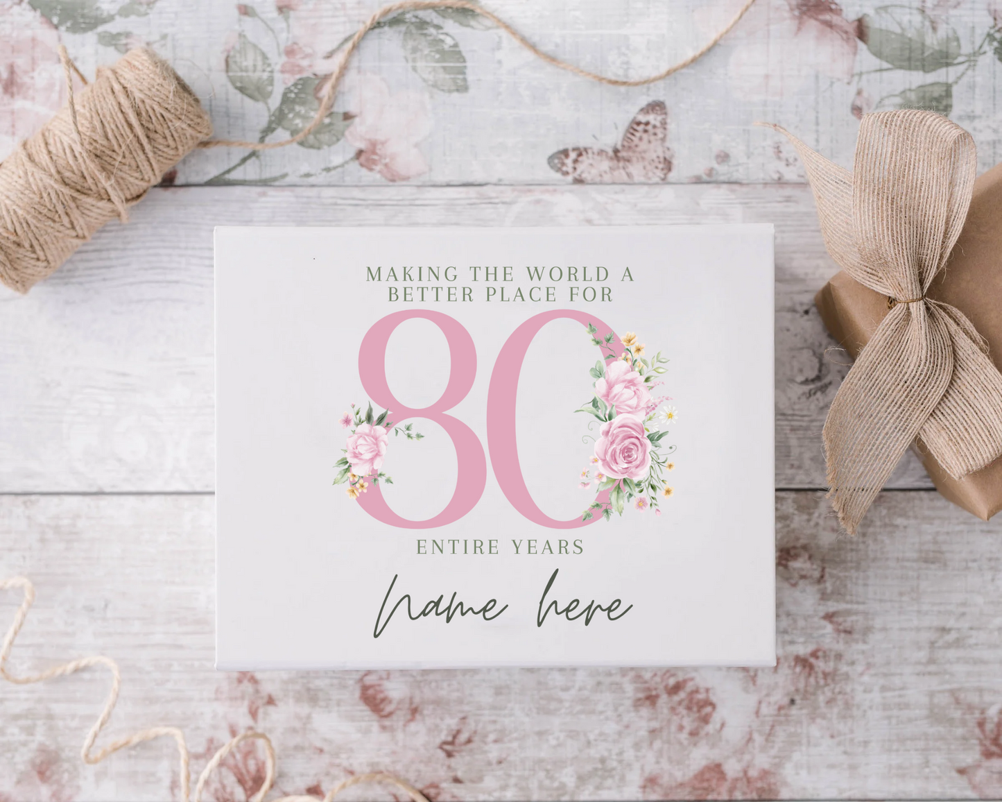 30 to 100 Birthday Milestones Gift Box