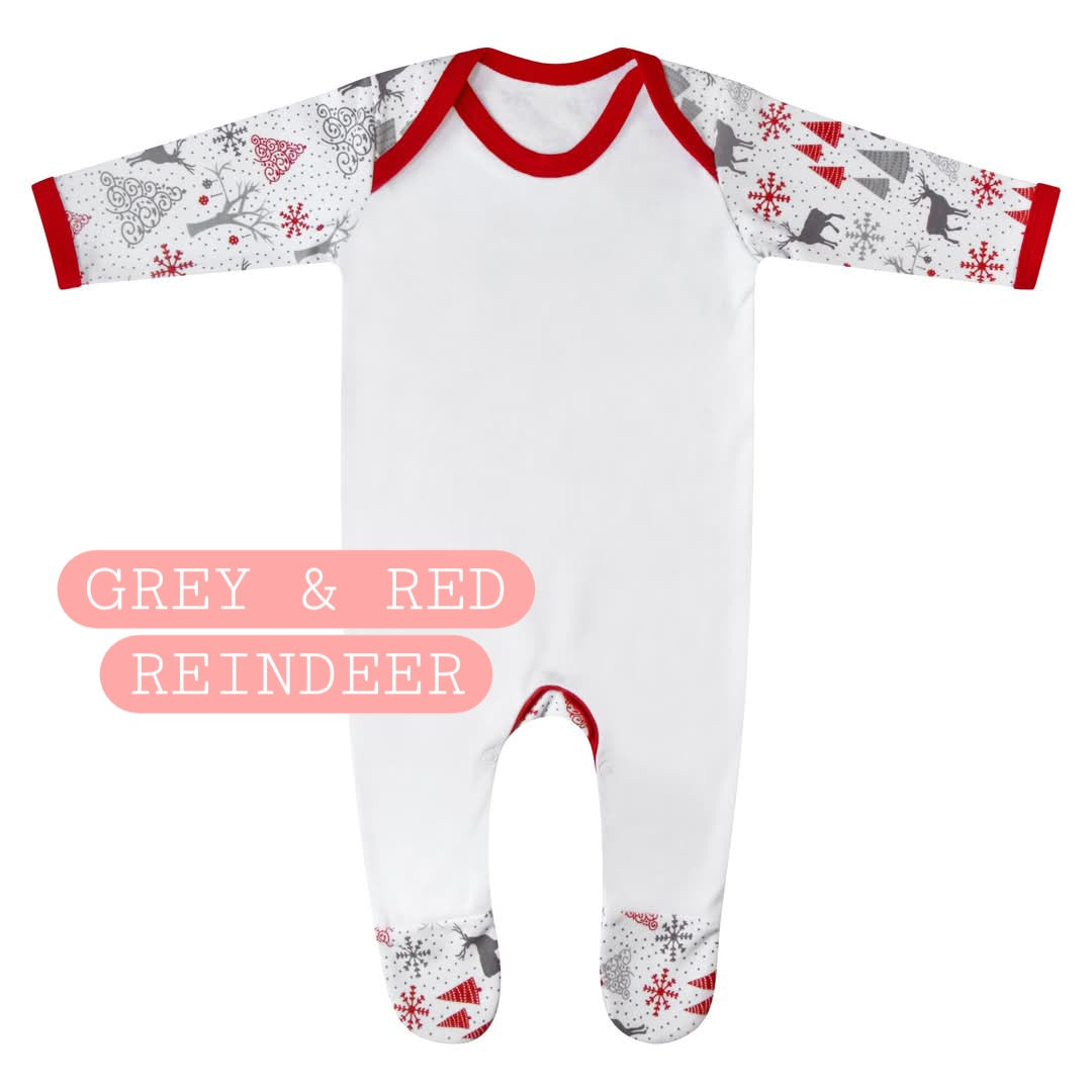 First Christmas Express Sleepsuit