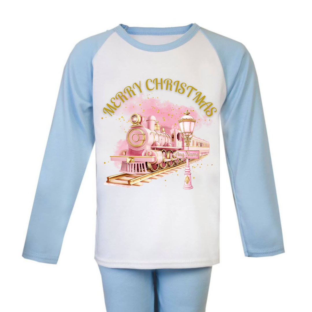 Pink Merry Christmas PJs