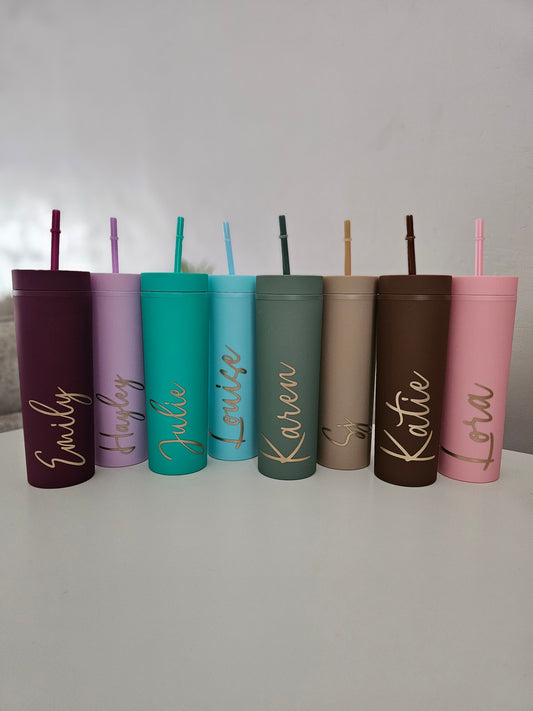 Personalised 16oz Skinny Tumbler