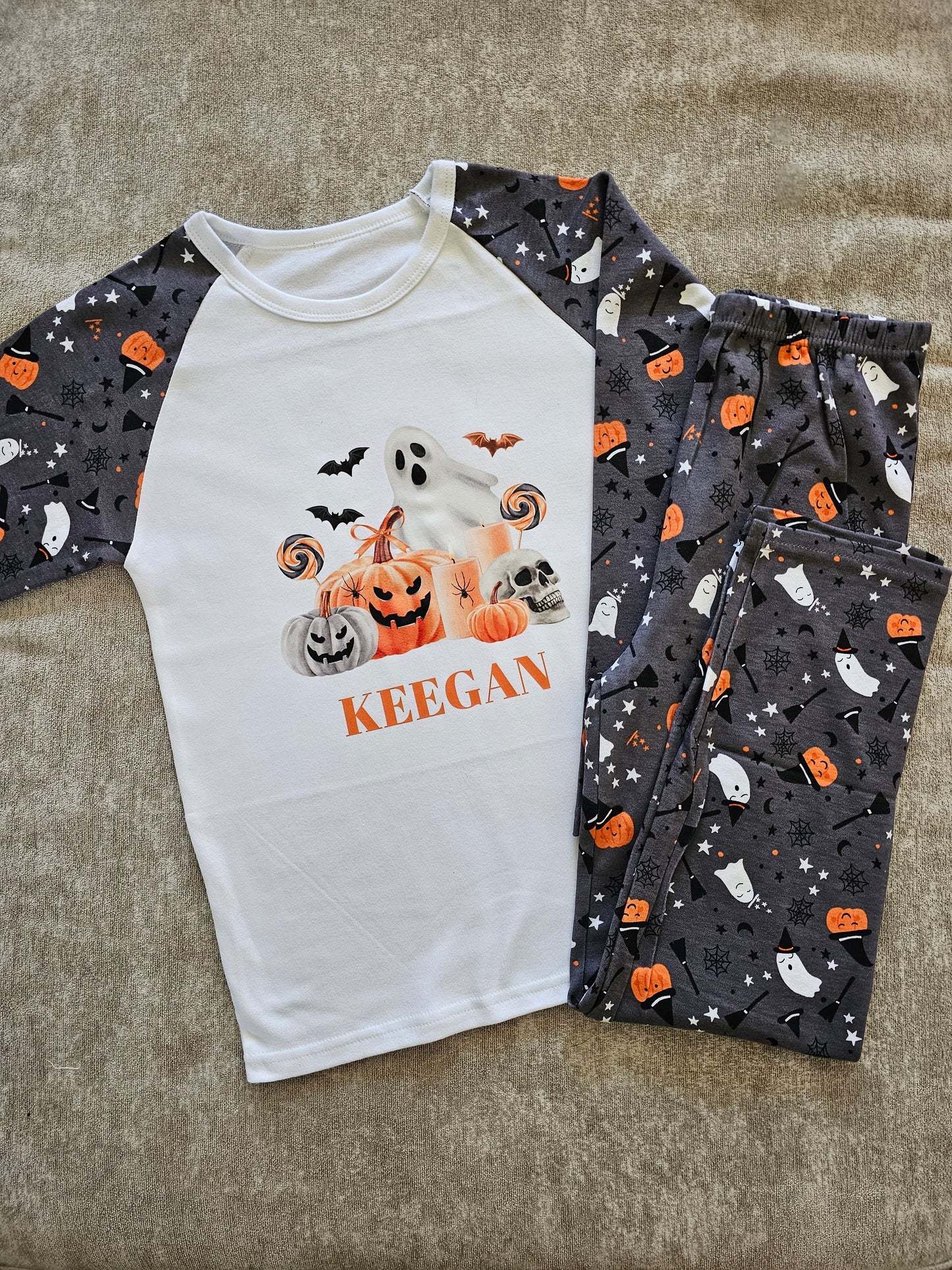 Ghost & Pumpkins PJs