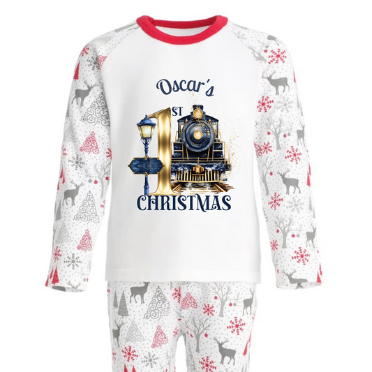 First Christmas Express PJs