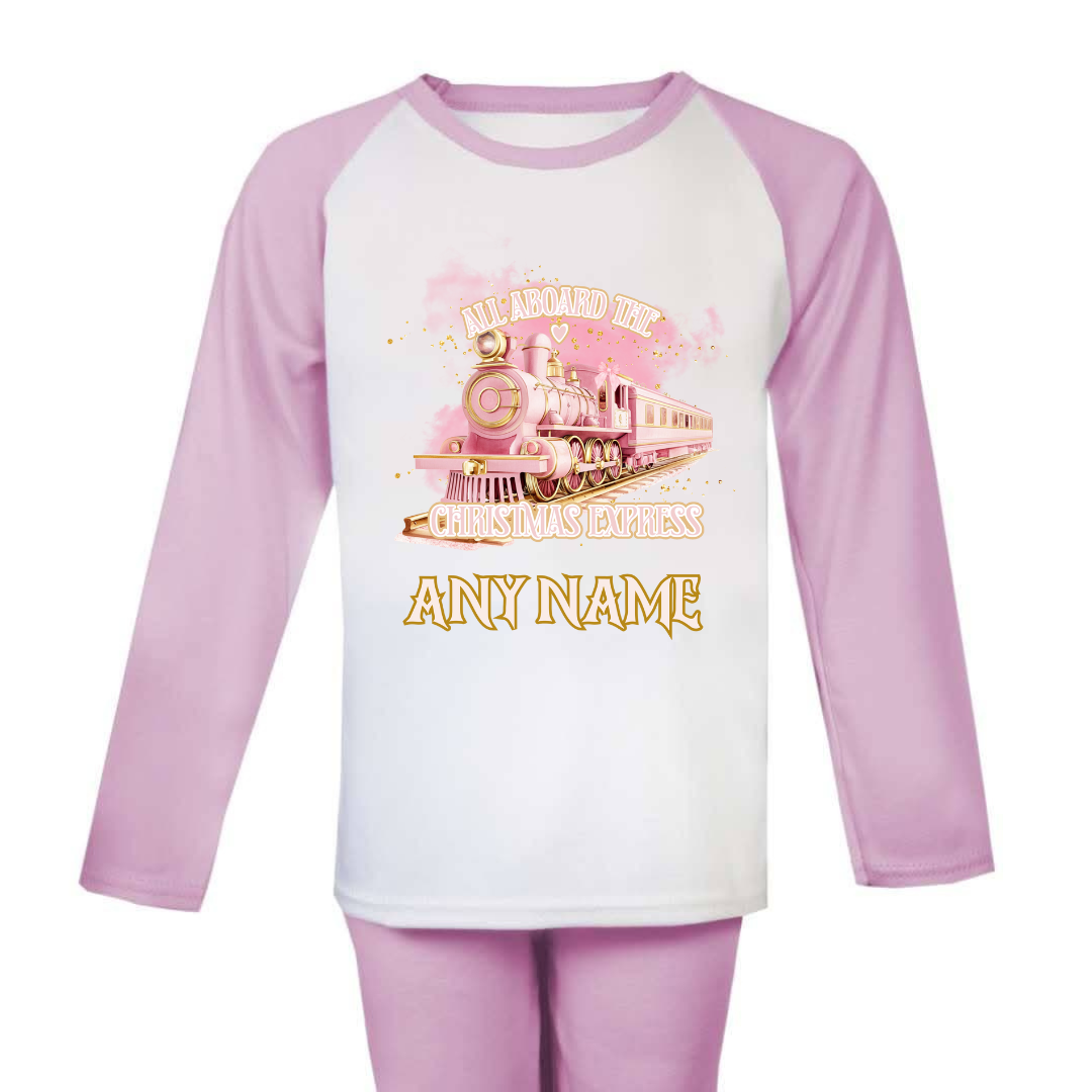 Pink All Aboard PJs