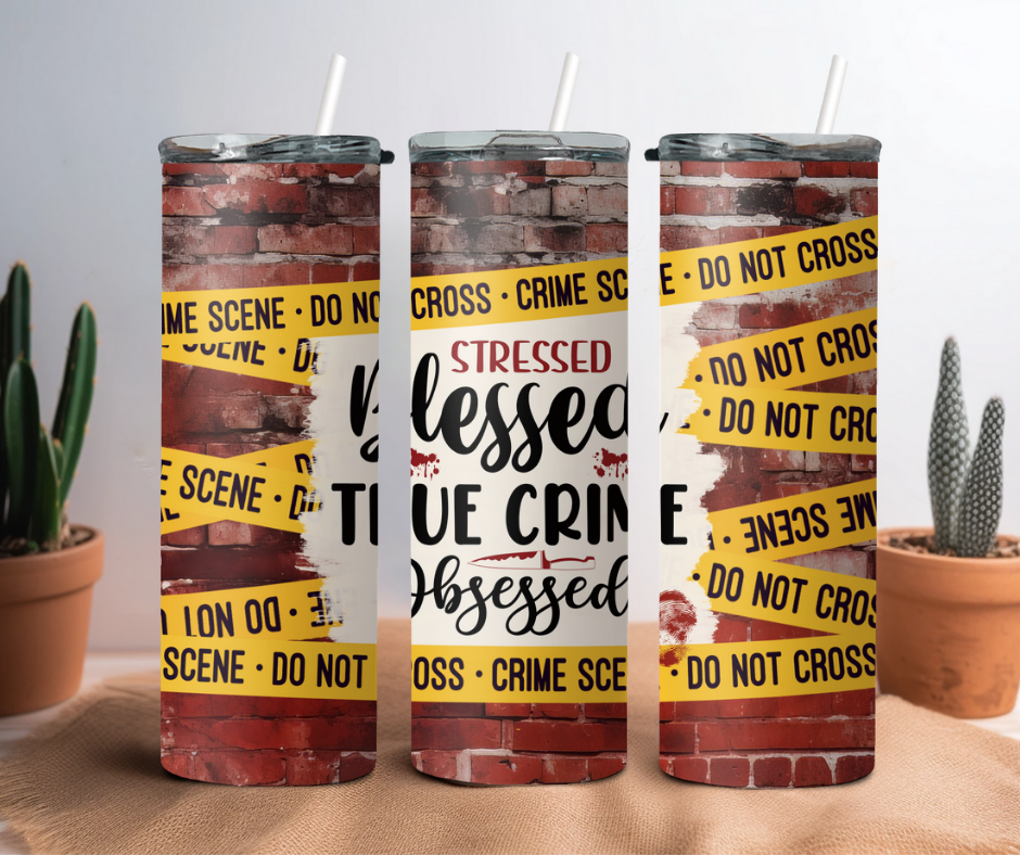 20oz True Crime Tumblers