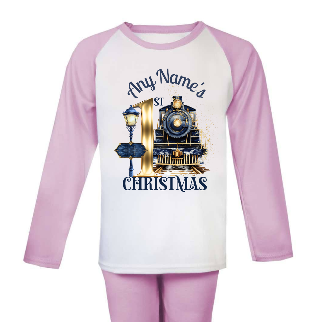 First Christmas Express PJs