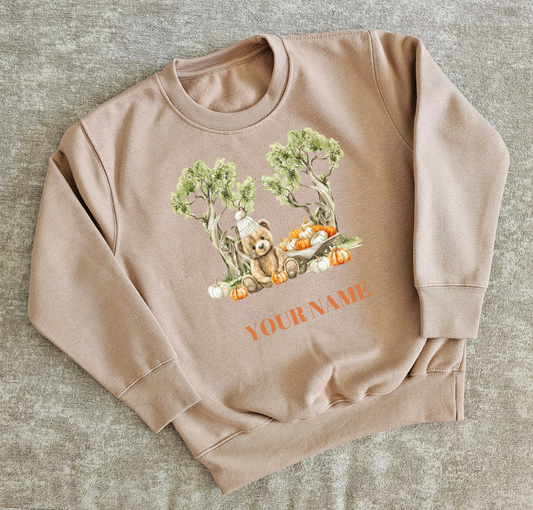 Teddy & Pumpkins Sweatshirt