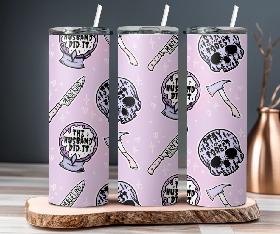 20oz True Crime Tumblers