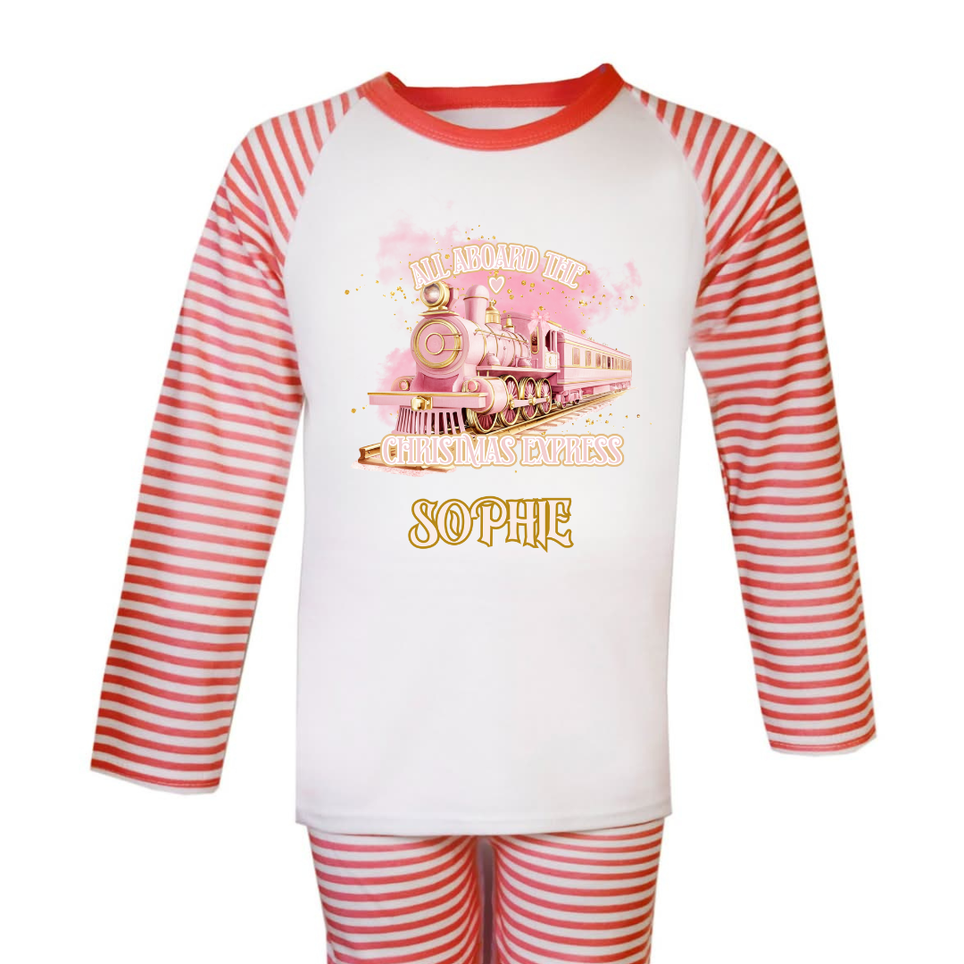 Pink All Aboard PJs