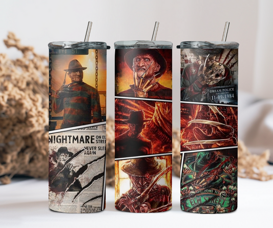 Nightmare on Elm Street Tumbler