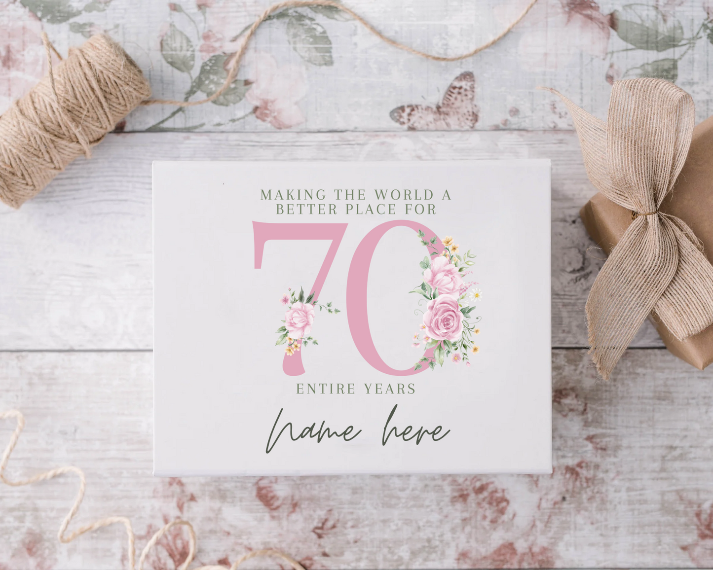 30 to 100 Birthday Milestones Gift Box