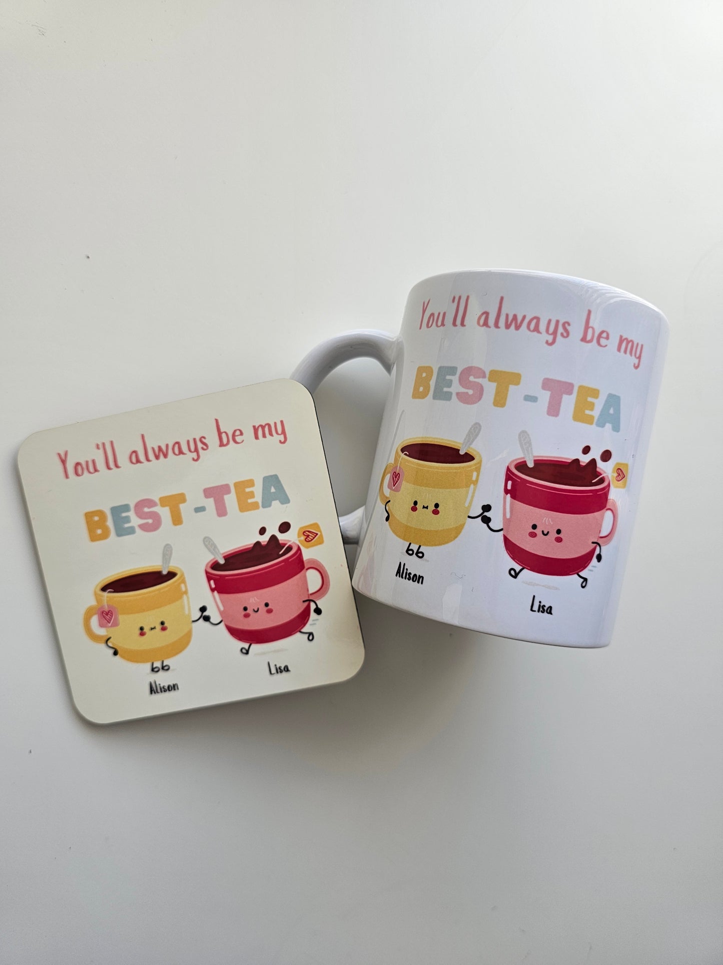 Best-Tea Mug & Coaster