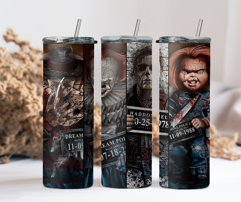 Halloween Movie Tumbler