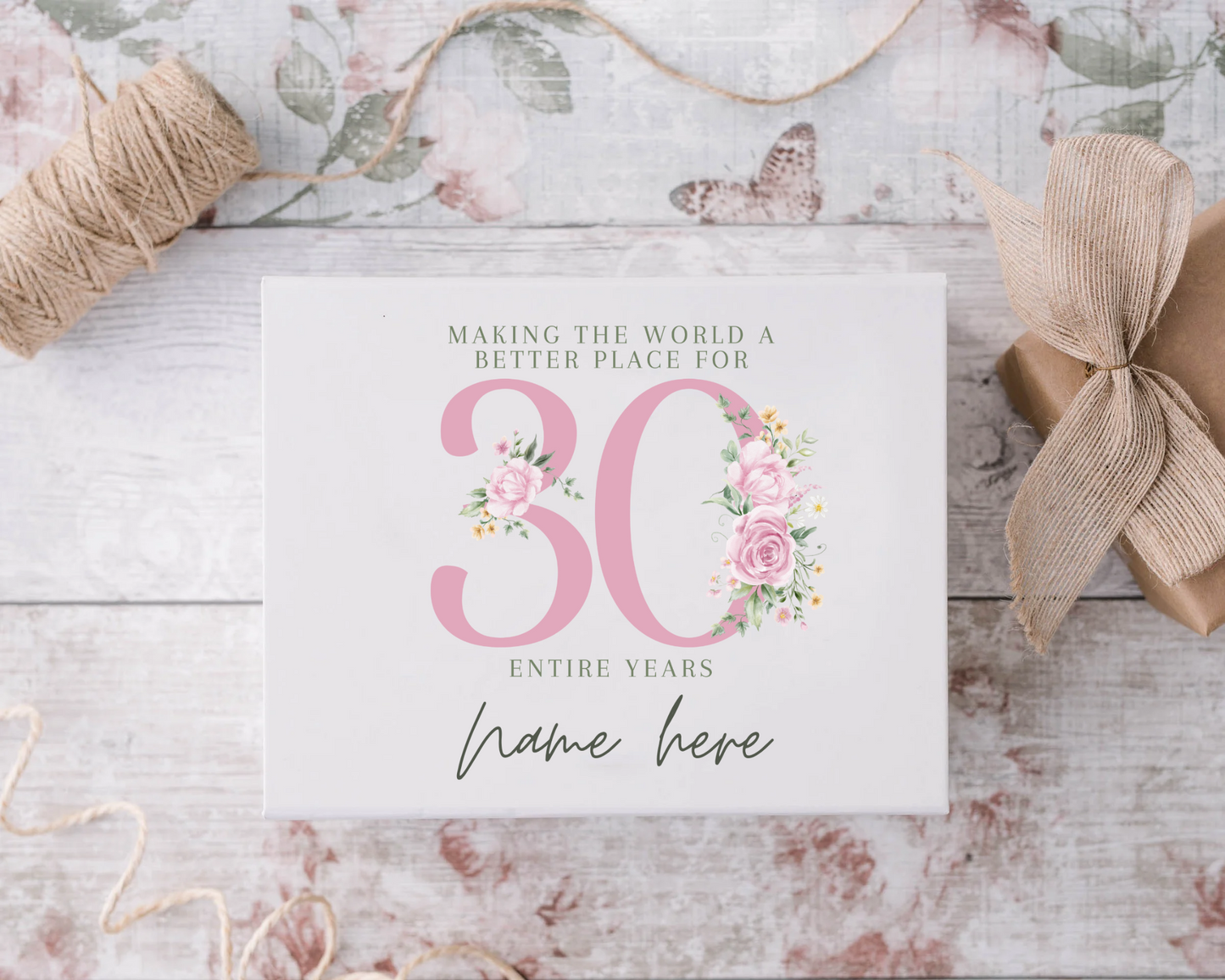 30 to 100 Birthday Milestones Gift Box