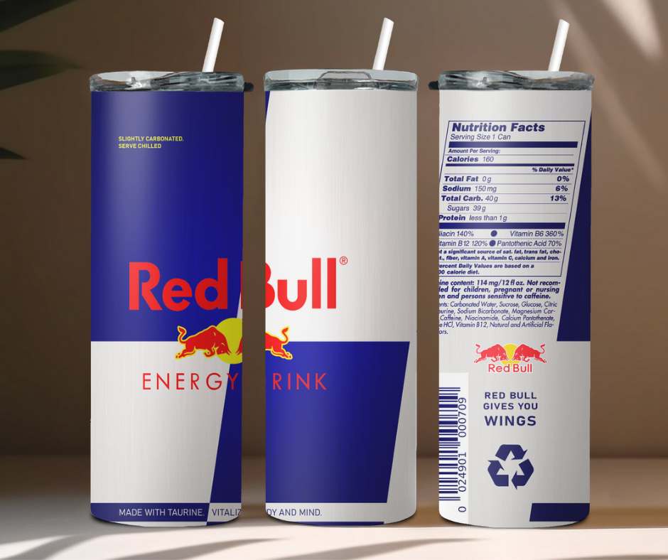 20oz RedBull Tumblers