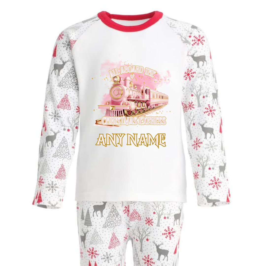 Pink All Aboard PJs