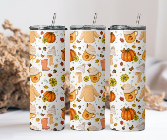 Cosy Autumn Tumbler