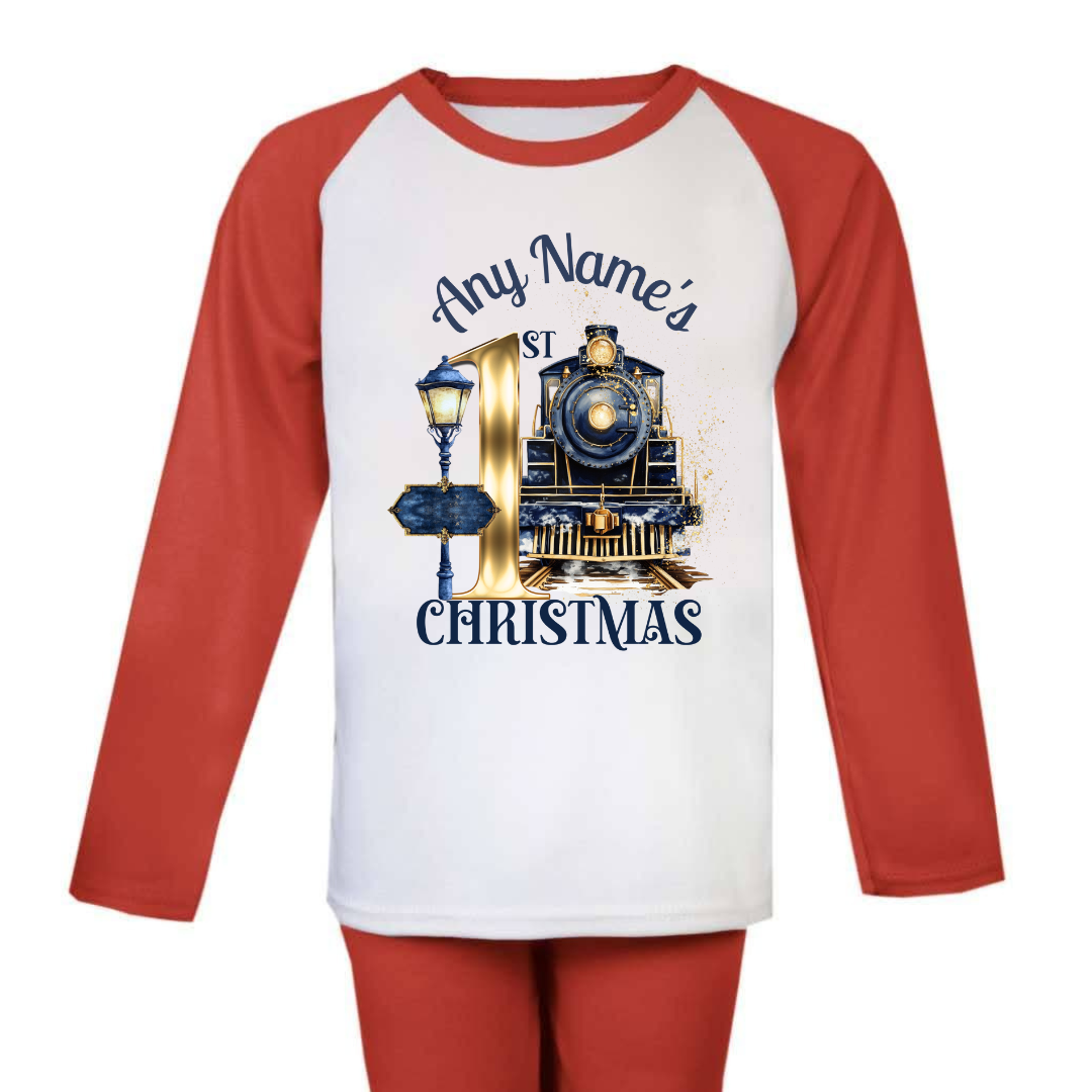 First Christmas Express PJs