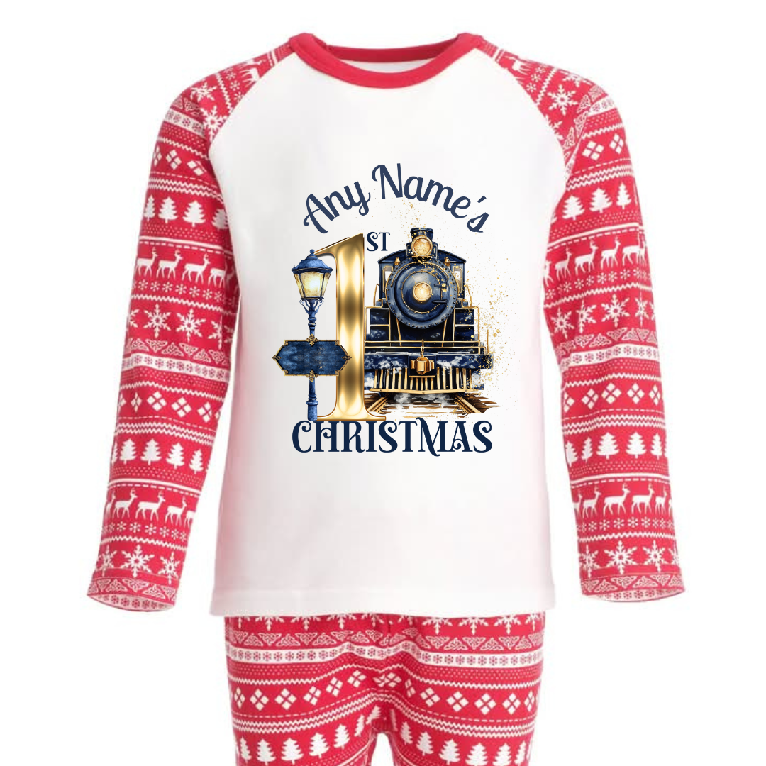 First Christmas Express PJs