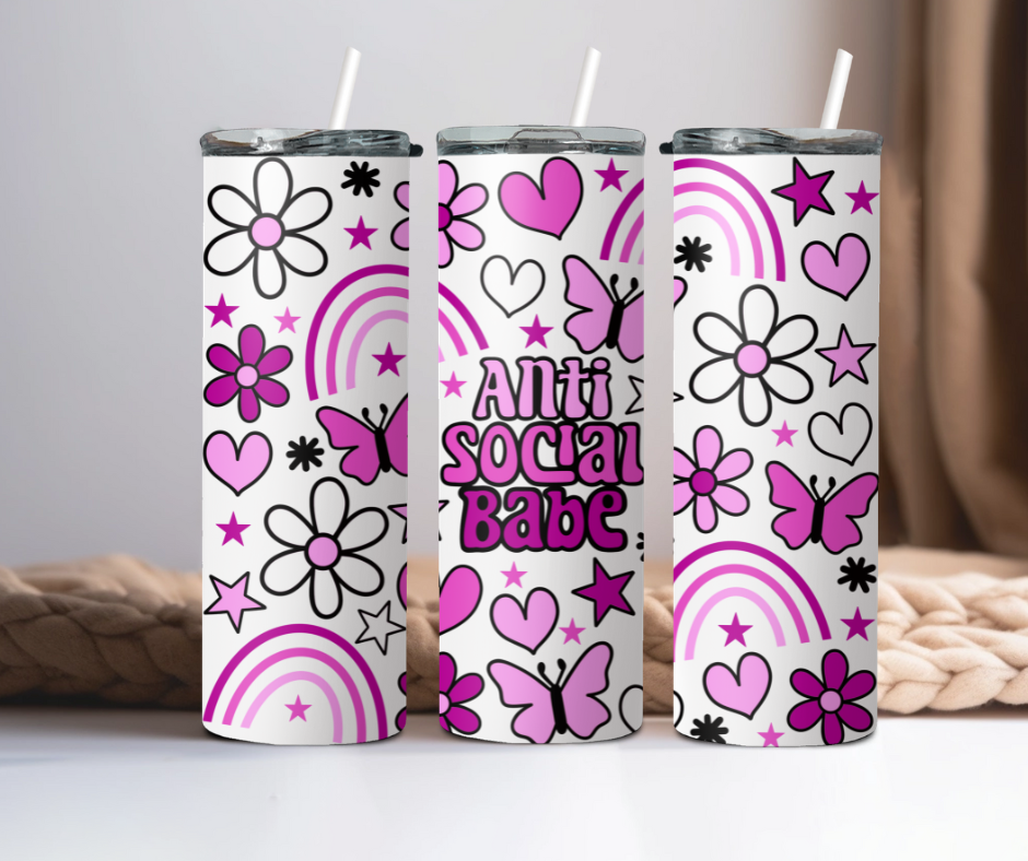 Anti Social Babe 20oz Tumbler