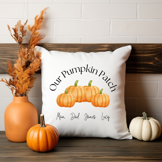 Our Pumpkin Patch Cushion