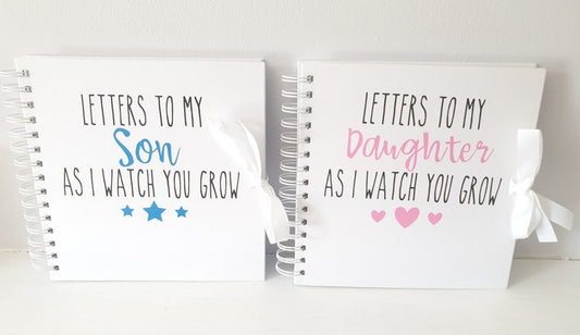 Letters to my Child Scrapbook 8x8"